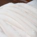 LANGRIA Couverture Plaid Sofa et Lit en Microfibre de Polyester  Souple  Chaude  Douce au Toucher  Ne perd pas sa Couleur  Entretien Facile à la Machine 220x240cm Blanc - B01NGZ19LL